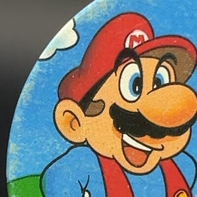 Mario Kick!! Menko Super Mario Bros Famicom Card Nintendo 1985 NES Japanese