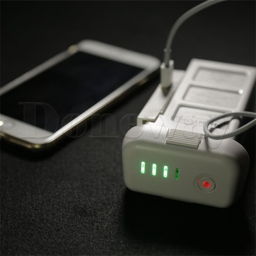 TELESIN Power Fast Discharge Discharger For DJI Phantom 3 Battery & Charge Phone - Picture 7 of 12