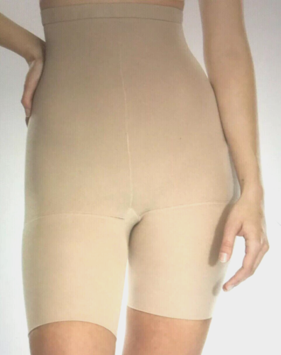 SPANX ASSETS HI WAIST MID THIGH SHAPER Size 4  NUDE - Picture 1 of 5