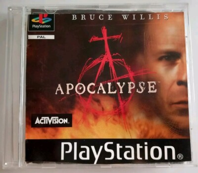 Apocalypse PSone 1998 Playstation 1 Spiel mit Anleitung Bruce Willis PSX PS1