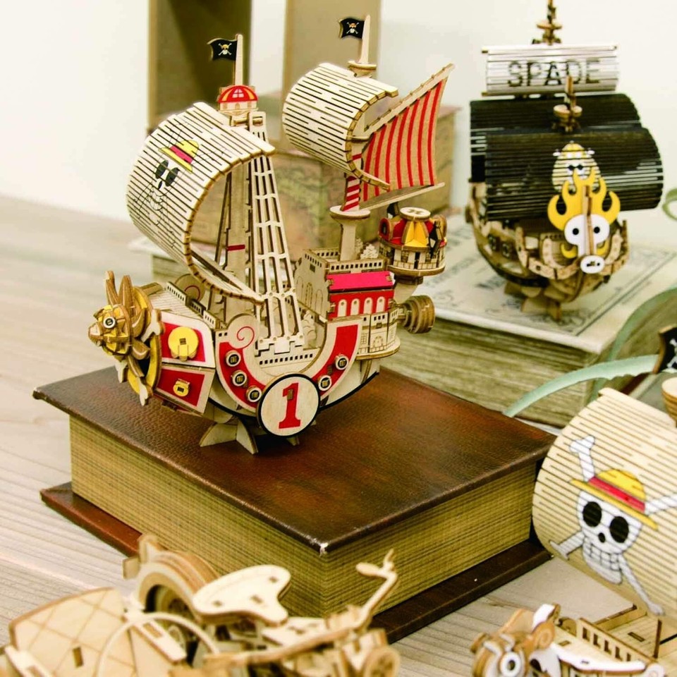 Wooden Art kigumi One Piece Thousand Sunny Real Puzzle from Japan eBay