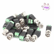 10PCS CAT5 To Coaxial BNC Cable Connector adapter Camera CCTV Video Balun