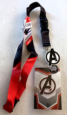 Marvel Avengers Pendant  ID Holder  Sticker Lanyard by Bioworld New NOS 2016