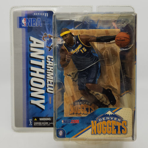 McFarlane SportsPicks NBA Figure - Carmelo Anthony (Blue Uni) - MOC MIP New