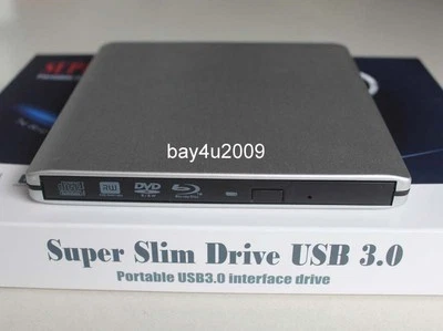 New USB 3.0 UltraSlim External Pioneer BDR-UD03 Blu-Ray Burner Writer BD-RE UD03