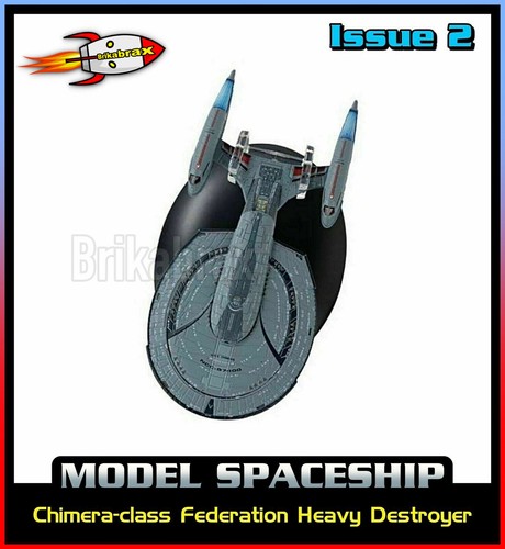Eaglemoss Star Trek Online Starships Collection Edición 2 USS Chimera NCC 97400 - Imagen 4 de 9