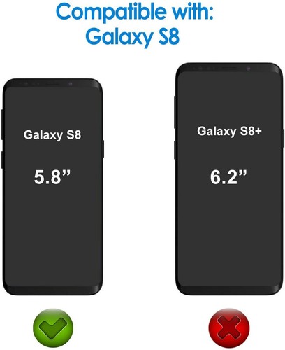 S8 Full Curved 5D Tempered Glass Screen Protector For Samsung Galaxy S8 - Black - Picture 9 of 11