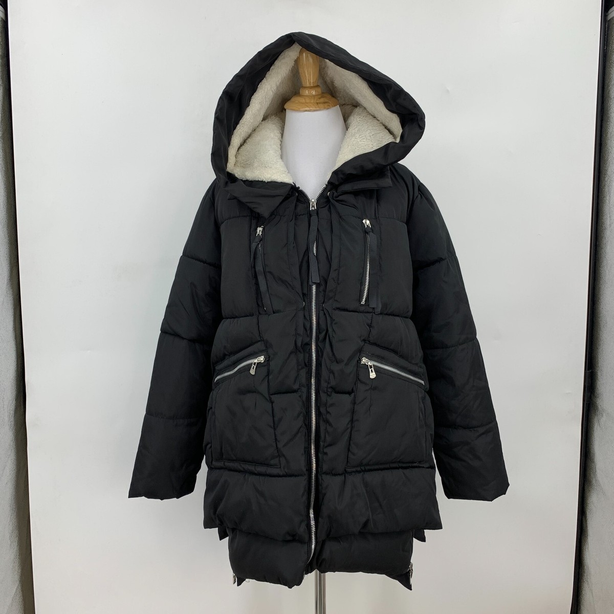 XUEYUGE Puffer Coat Womens S Small Water Resistant Nylon