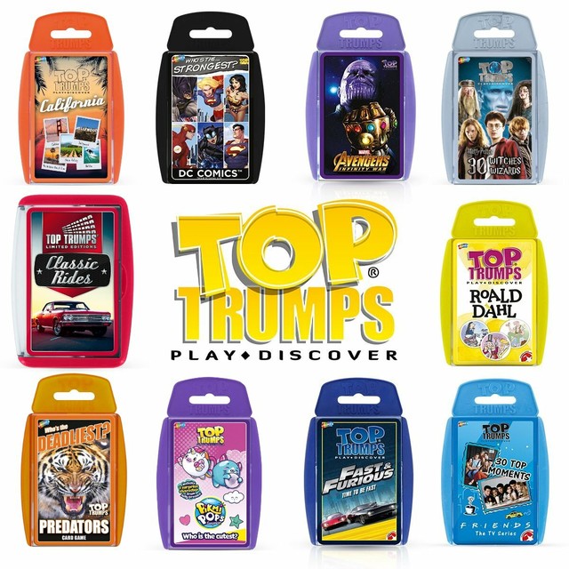 Play Top Trumps Online Play Top Trumps Online