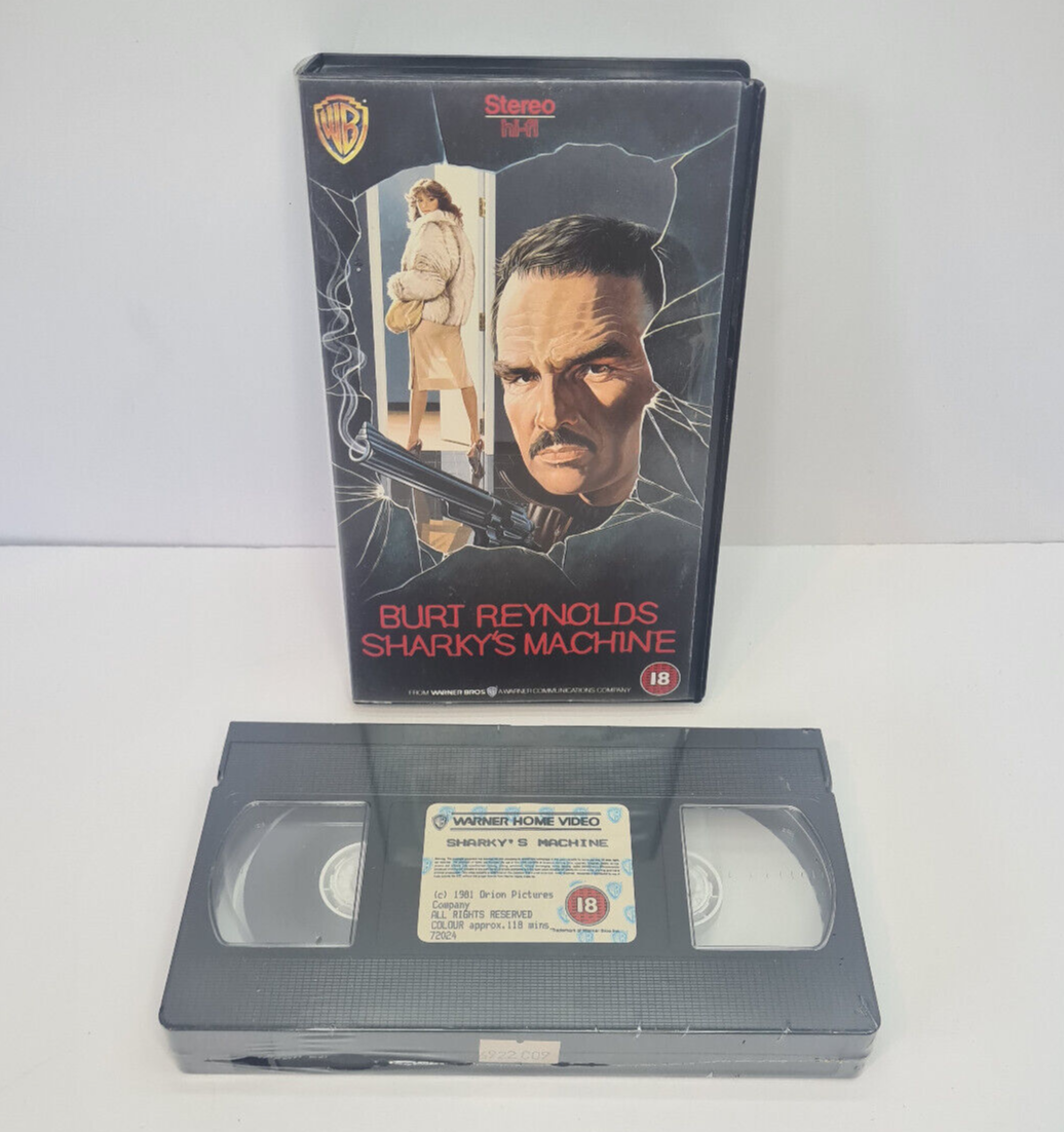 Sharky's Machine 1981 VHS New Sealed Burt Reynolds