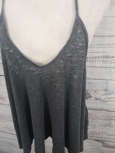WE THE FREE "Sandy" Oversized Cami Tank Woman Small Black Comfy Razorback NEW - Picture 3 of 10