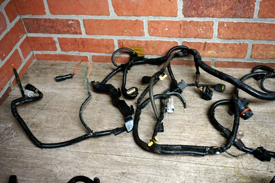 Jaguar XF X250 2009 supercargador motor de gasolina 4,2 L arnés de cableado OEM Foto 3 de 4