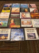 19 MOZART CDS THE GREAT PIANO CONCERTOS/CLASSICAL COMPOSERS