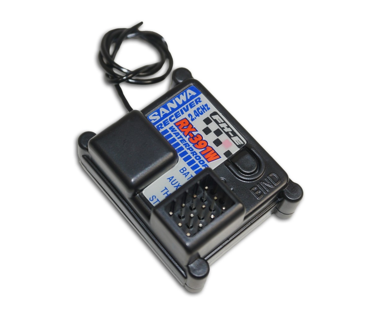 Sanwa/Airtronics RX-391W Waterproof 3-Channel 2.4GHz FH-E-2
