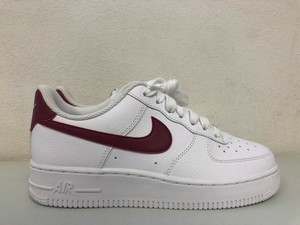 nike air force vermelho e branco