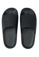 Victoria's Secret Pink Pillow Slides, Size Large Black Unisex New