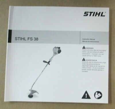 NEW OEM STIHL FS 38 TRIMMER BRUSHCUTTER OWNER OPERATOR MANUAL | eBay