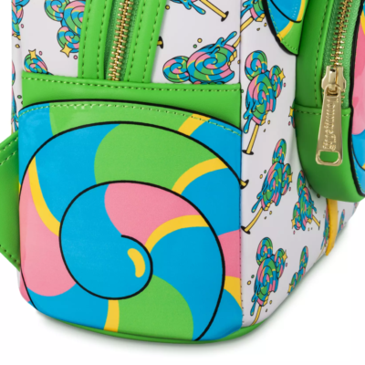 2024 Mickey Mouse Lollipop Loungefly Mini Backpack – Disney Eats - NWT Mickey Mouse Lollipop Loungefly Mini Backpack Disney Eats  main image 2
