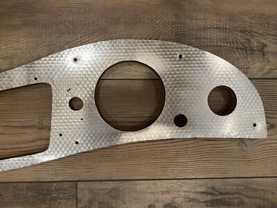 MG-TC ダッシュボード　メーターパネル　ウォールナット MG TC Engine Turned Dashboard | eBay