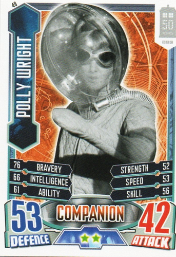 Dr Who Timeless & Doctor Who Alien Attax 50 Year Tardis Single Trading Cards - Picture 129 of 198