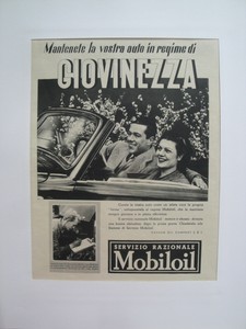 Mobiloil, Advertising, Original Vintage Advertising, 1936 ...