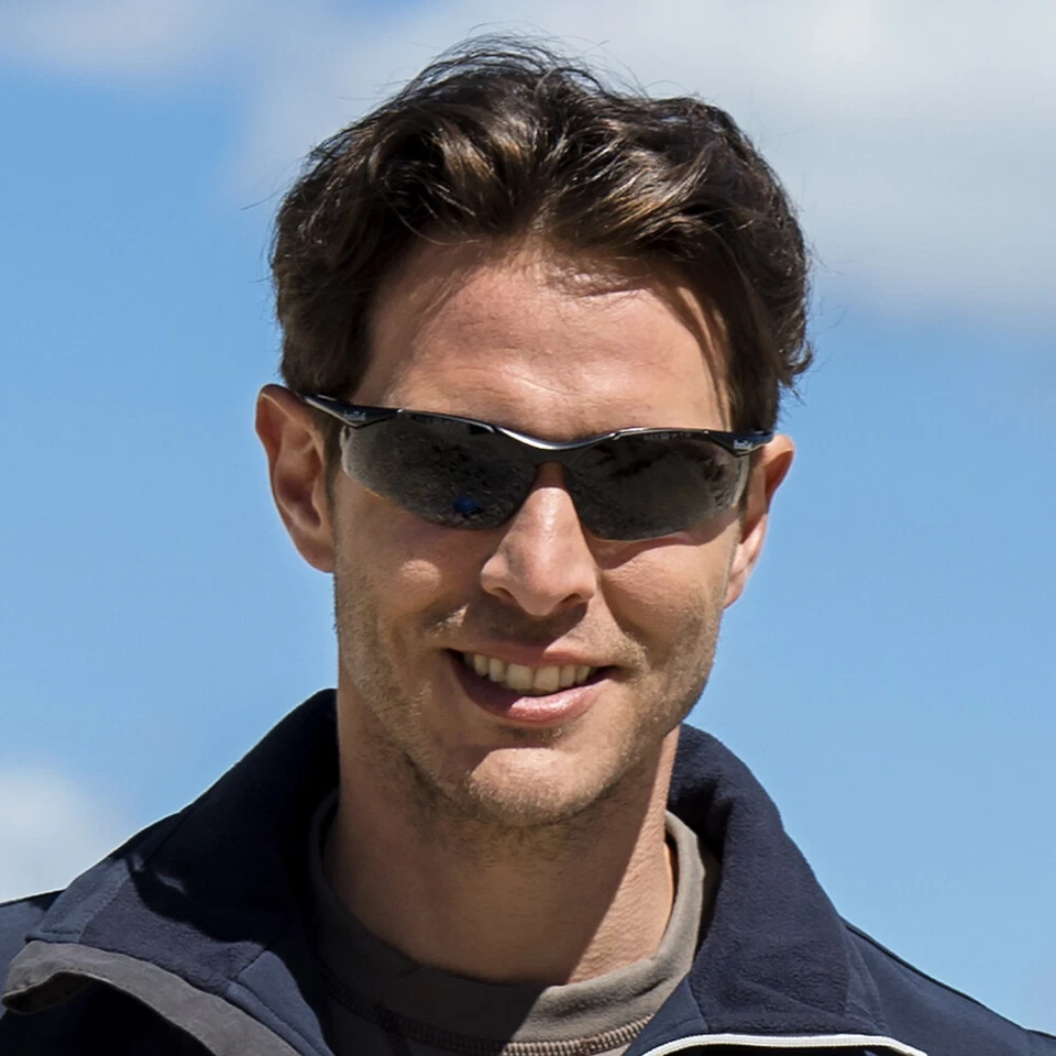 BOLLE CONTOUR Safety Glasses Clear Smoke ESP Lens Anti-Fog Anti-Scratch FREE Bag - Image 2 of 4