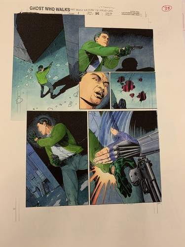 Lee Falks The Phantom- The Ghost Who Walks Original Comic Book Art - Picture 4 of 7