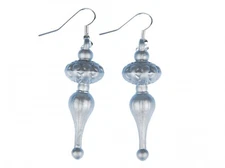 Christmas Tree Decoration Top Earrings Miniblings Pendant Christmas Snow