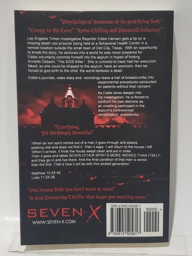 Seven-X : Volume 1 The Seed of Demons ~ SIGNED by Mike Wech - Picture 4 of 4