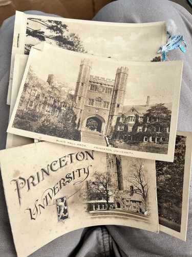 COLECCIÓN DE POSTALES ANTIGUAS DE PRINCIPIOS DE 1900 DE LA UNIVERSIDAD DE PRINCETON Blair Hall Arch