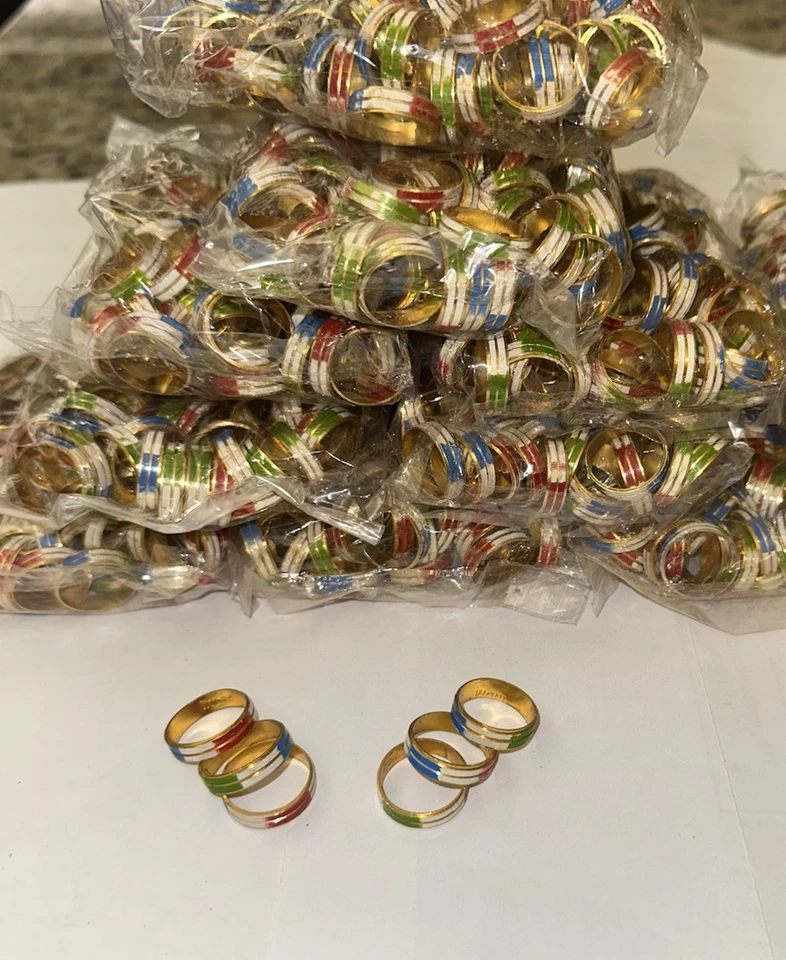 Colored Vending Rings - Vintage - 1000 Pcs - Image 2 of 4