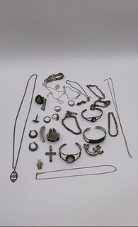 925 Sterling Silver Jewelry Scrap/Recovery Lot Of 203 Grams