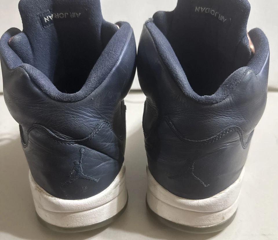 NIKE AIR JORDAN V 5 RETRO MEDALLA BRONCE OBSIDIANA AZUL BLANCO UVA Talla 13   Foto 3 de 4