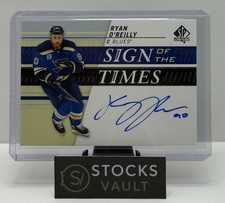 2024-25 UD SP Authentic  O’Reilly Sign Of The Times Auto 2019-20 *Update
