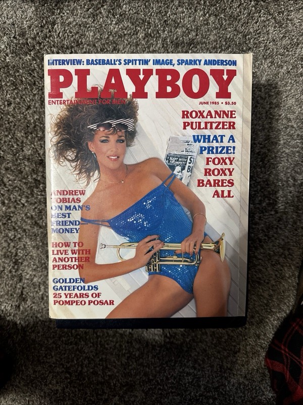 Playboy Mag June 1985 Roxanne Pulitzer Bares All, Playmate Devin DeVasquez VG+