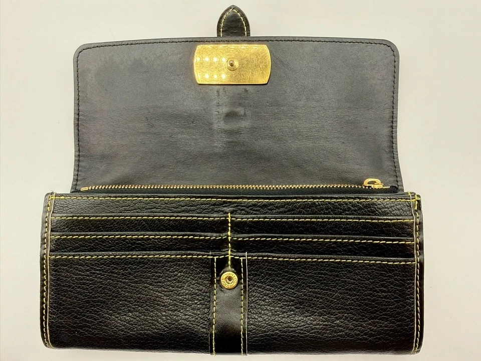 Auténtico Bolso Cartera de Cuero LOUIS VUITTON Suhali Portefeuille Le Favori | Certificado de Autenticidad Foto 3 de 4