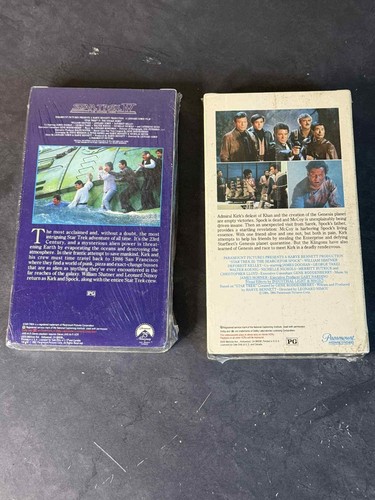 Star Trek 3 &4 VHS , Search For Spock, The Voyage Home - Picture 2 of 2