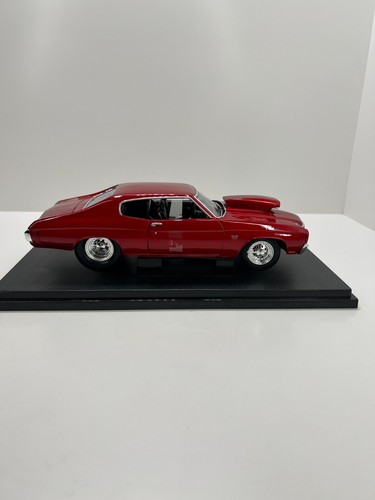 Modelo fundido a presión Welly Collectable 1:18 NEX 1970 Chevelle Pro Street RARO - Imagen 18 de 24
