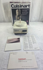 Cuisinart DLC‑10C Motor Base Only - Made in USA w/ Box & Manual Tested Working