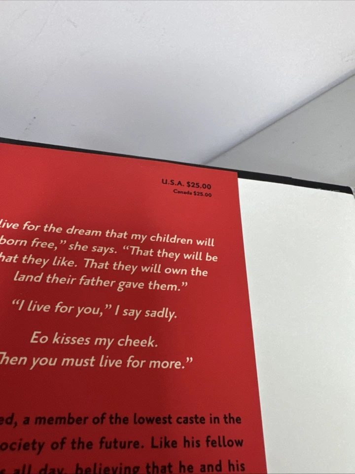 Red Rising - 1-е издание 1-е издание - Pierce Brown - твердая обложка HC DJ первое издание - Изображение 4 из 4