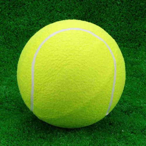 9 5 ''übergroße Riesige Tennisbälle Aufblasbarer Tennisball Mit Pumpe Hundes Pie - Bild 14 von 24