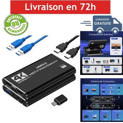 Carte capture vidéo HDMI USB 3.0 1080p 60 ips Vision DigitLink - Photo 1/4