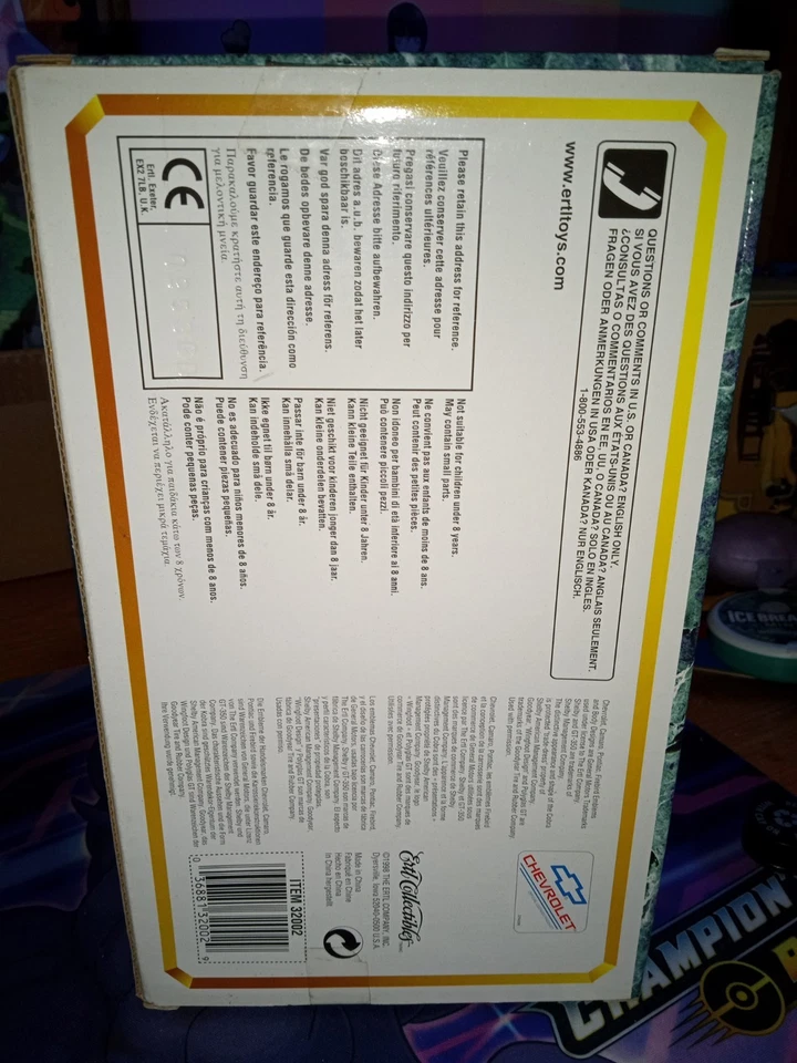 ERTL COLECCIONABLES AMERICAN MUSCLE CLASS DE 1967 CAMARO MUSTANG PONTIAC PAQUETE DE 3 Foto 3 de 4