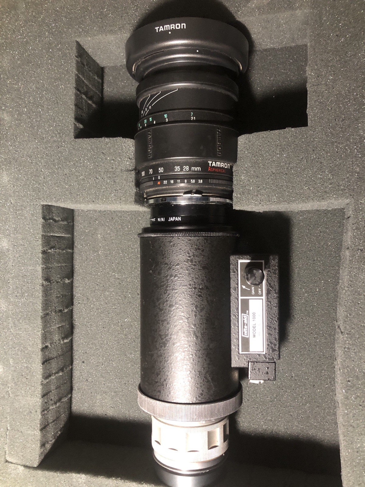 Nite Aid 1000 Ni-tec NVS-100 Night Vision MX-9644 Image Intensifier tube Tested