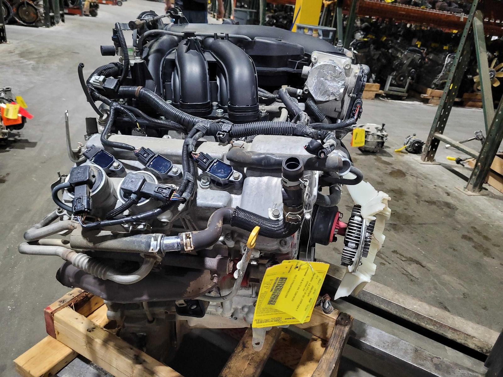 Used Engine Complete Assembly fits: 2013 Toyota Tacoma 4.0L VIN U 5th digit 1GRF