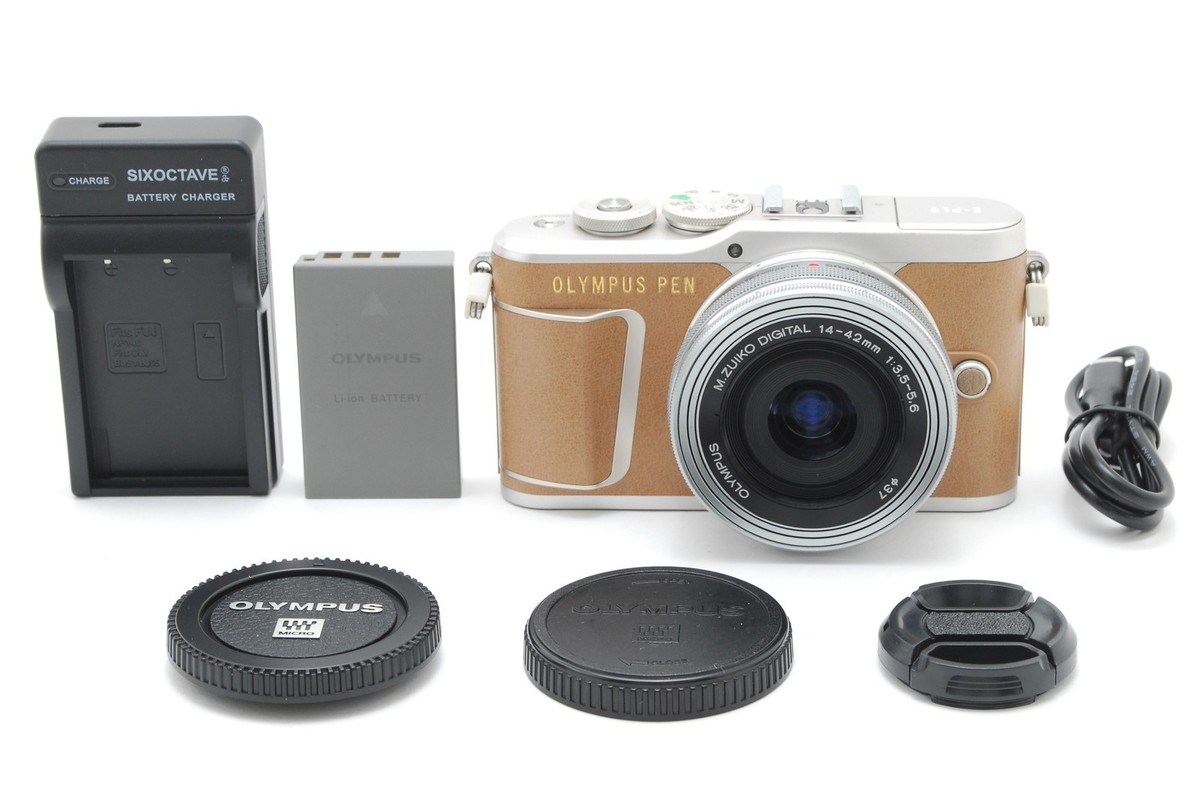【オメダ】OLYMPUS PEN E-PL9 ゴールド 14-42mm MINT] Olympus PEN E-PL9 16.1MP Digital M.Zuiko 14-42mm f/3.5