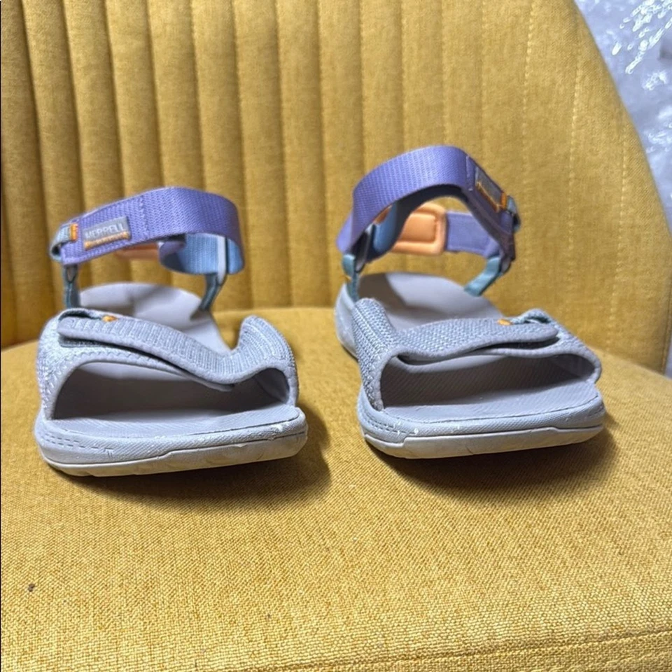Sandalia deportiva Merrell Bravada para mujer con correa trasera color paloma verano caminar Foto 4 de 4