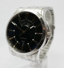 Maurice Lacroix Pontos Day/Date PT6058 Automatic 40mm Black Dial Mens Watch 