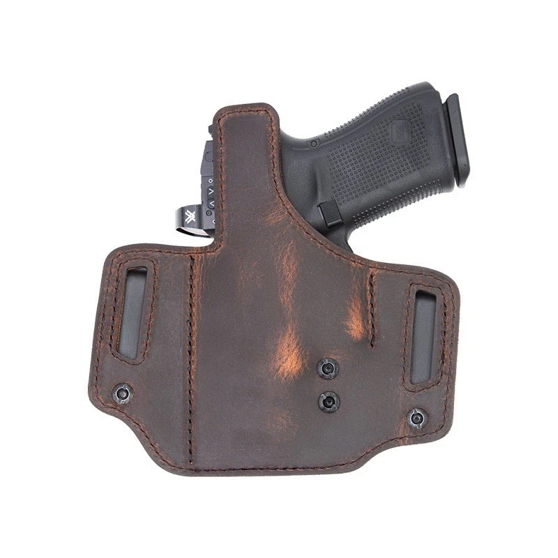 Versacarry Insurgent Deluxe Holster, IWB/OWB, RH, Leather/Poly, Glock 43x MOS - Image 2 of 2