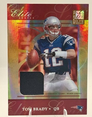 2004 Donruss Elite - Elite Series Tom Brady #ES-27 Bronze Jerseys /250 (MEM)